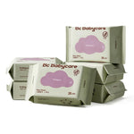 Bc Babycare Cloud Moist Portable Baby Wipes, Thick & XL, 99% Water, Ultra-Hydrating, Unscented, Hypoallergenic Jojoba Oil for Sensitive Skin, Biodegradable, Moisturize Every Cleanse, 20 Count (6 pack)