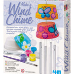 4M Make A Wind Chime Kit - Arts & Crafts Construct & Paint A Wind Powered Musical Chime DIY Gift for Kids, Boys & Girls