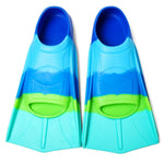 Foyinbet Kids Swim Fins,Youth Flippers Short Swimming Fins Flippers for Lap Swimming Training for Kids Girls Boys 2XS