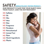 TINOQ Hypoallergenic Baby Soap Bar for Sensitive Skin | Gentle Wash for Babies, Toddlers, and Kids | Natural Shea Butter & Coconut Oil | 3-Pack
