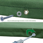 Gicov Swing Set Replacement Tarp Kids Playground Roof Canopy Waterproof Outdoor Replacement Sunshade Cover Backyard Playset Canopy Replacement Trap