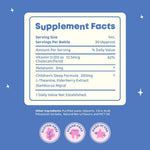 SleepBerry Liquid Melatonin for Kids - Natural Sleep Aid with Elderberry and Vitamin D - Boosts Immune System While They Sleep (1 Fl oz)