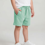 Andrew Scott Boys Girls Kids - Toddler French Terry Cotton Drawstring Shorts | Multi Packs & Colors