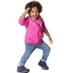 Columbia unisex-baby Benton Springs Fleece Jacket, Pink Ice, 12-18 Months