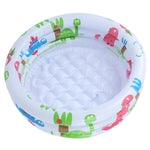 Inflatables Pool for Kids,Little Pump Poorinting Dinur Pool,Round Iatable Baby Toddlers Swimming Pool Portable Iatable Ldren Little Pump Cartoon Dinur Pool Indoor Outdoor for Kids Girl Boy