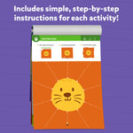 Skillmatics Scissor Skills Activity Book - Snip, Snip, Art & Craft Kit for Kids, 2 Child-Safe Scissors, 25 Fun Activities, TikTok Viral Sensation, Gifts for Girls & Boys Ages 3, 4, 5, 6, 7