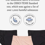 Bodily The All-In Panty, Maternity, Postpartum & C-Section Underwear, High Waisted, Soft, Stretchy & Comfortable for Pregnancy & Postpartum (Medium, 3pk, Black/Clay/Clay)