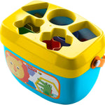 Fisher-Price Stacking Toy Baby's First Blocks Set of 10 Shapes for Sorting Play for Infants Ages 6+ Months