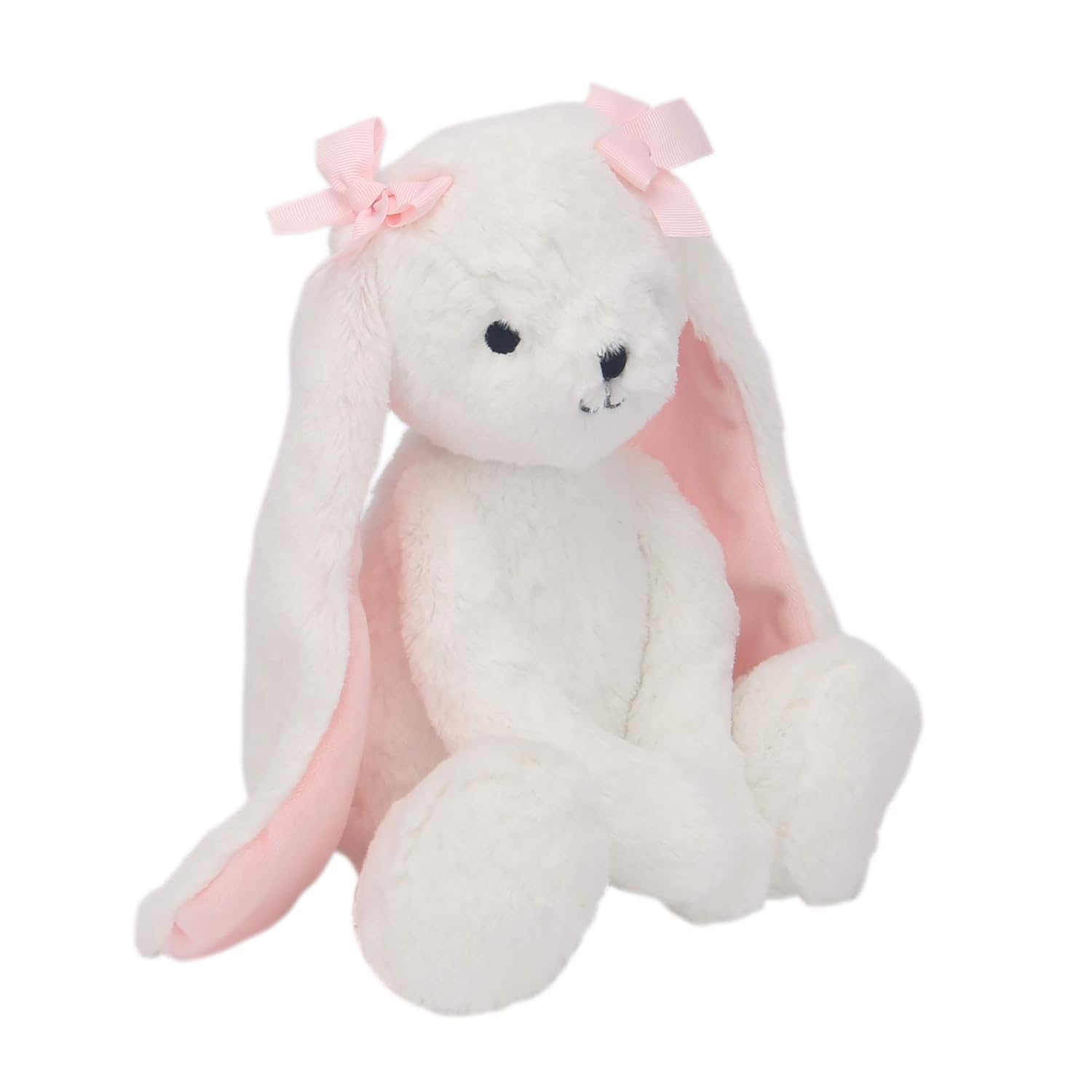 Bedtime Originals Blossom Plush Bunny Stuffed Animal Toy Plushie - Snowflake