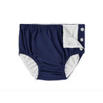 Durio Newborn Swim Diaper Waterproof Diapers for Swimming Washable Swimming Diapers A Navy 12-18 Months