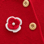 Baby Girls Fall Winter Cardigan Sweater Long Sleeve Button Knitted Outwear Tops Toddler Girl Clothes