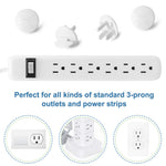 PRObebi Outlet Covers Baby Proofing White - 38 Pack Plug Covers for Electrical Outlets, Child Proof Socket Covers, Baby Safety Products for Home, Office, Easy Insatllation
