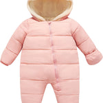 BFUSTYLE Baby Snowsuit 0-24 Months Winter Clothes Infant Boy Girl Puffer Jacket Newborn One Piece Coat with Hooded