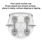 Newborn Infant Baby Bath Seat, Non-Slip Infants Baby Bath Chair for Bathtub, Cute Shape Baby Shower Chairs for Tub Sitting up, Surround Bathroom Seats for Baby 6-18 Months (Grey Baby Bathtub Seat)