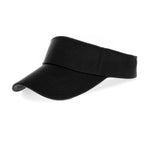 Topbuti Kids Girls Boys Visor Sports Athletic Sun Visor Hats Adjustable Cotton Tennis Golf Visor Hat Beach Hat Baseball Cap (Black)