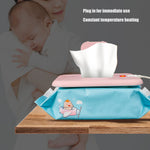 Baby Wipes Warmer Travel Wipes Warmer Portable Thermostat Temperature USB Fast Heating Wipes Warmer for Car Use