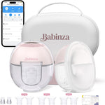 Wearable Breast Pump,Hands Free Upgraded Mobile Flow | S33, App Discreet Control with 3 Modes & 15 Levels, Portable Electric Breast Pump with 17/19/21/24MM Flange, Leak-Proof Design (2 Pack, Pink)