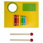 Play and Learn Sensory Table for Kids, White/Primary