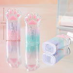 3 Pcs Cute Pencil Sharpener Cartoon Cat Paw Pencil Sharpener Small Manual Pencil Sharpeners Kawaii Plastic Sharpeners School Office Supplies Sharpener for Girls Women (3Pcs Cat Paw)