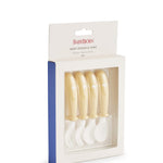 BabyBjörn Baby Spoon and Fork, 4 pcs, Powder Yellow