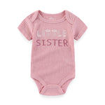 BIGBIGKISS Baby Boy Girl Romper 5 Pack Cotton Short Sleeve Bodysuit Soft Baby Clothes Outfit 0-12 Month