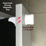 Vmaisi Magnetic Cabinet Locks Replacement Keys (3)