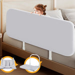 strenkitech Portable Bed Rails for Toddler: Travel Baby Bed Rail Guards for Crib, Twin, Queen, Full, King Size Beds - Easy to Assemble, Safe Guard Bed Side Rail for Toddlers and Kids