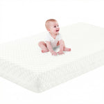 SCHNAUZER HOME Crib Mattress, Dual-Sided Breathable Baby and Toddler Memory Foam Mattress with Removable and Washable Cover, 100% Knitted Fabric, Fits Standard Cribs and Toddler Beds, 52" x 28" x 5"