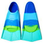 Foyinbet Kids Swim Fins,Youth Flippers Short Swimming Fins Flippers for Lap Swimming Training for Kids Girls Boys 2XS