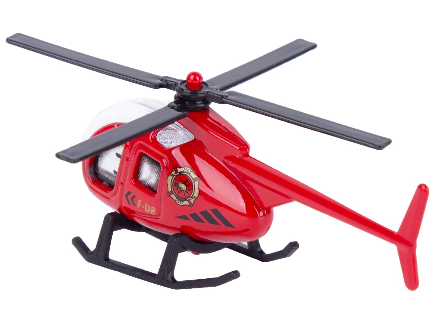 Mini Helicopter Model Alloy Mini Helicopters Model Toy - Police, Fire, - Flying Toys - Berry ...