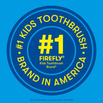 Firefly Clean N' Protect, Baby Shark Toothbrush with 3D Character Cover, Soft Bristles, Anti-Slip Grip Handle, Battery Included, Ages 3+, 1 Count