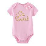 Kiddiezoom Unisex Baby 5-Pack Short-Sleeve Bodysuit Bodysuit