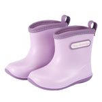 NQTOER Toddler Kids Rain Boots for Boys Girls Easy-on Lightweight Waterproof Rainboots Baby