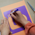 Colorations Familiar Shapes Stencils for Kids, 8 inches, Jumbo, Sturdy, Quality, Washable, Paint, Draw, Spray, Classroom, Arts & Crafts, Teacher, Educational (Item # ESTEN)