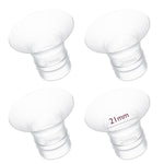 Momcozy Hands-Free Breast Pump S12 Pro, Wearable & Portable Pump with Soft DoubleFit Flange, 3 Modes | 9 Levels Double Electric Pump, Smart Display, 24mm, 2 Pack, Cozy White