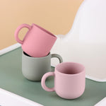 Pack of 2 Silicone Drinking Mug Cup for Toddler Kids and Children (Color 3)
