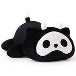 Yeqivo Cute White Cat Plush Toy Pillow Soft Stuffed Animal Kawaii Plushie Toy 50CM/19.7Inch