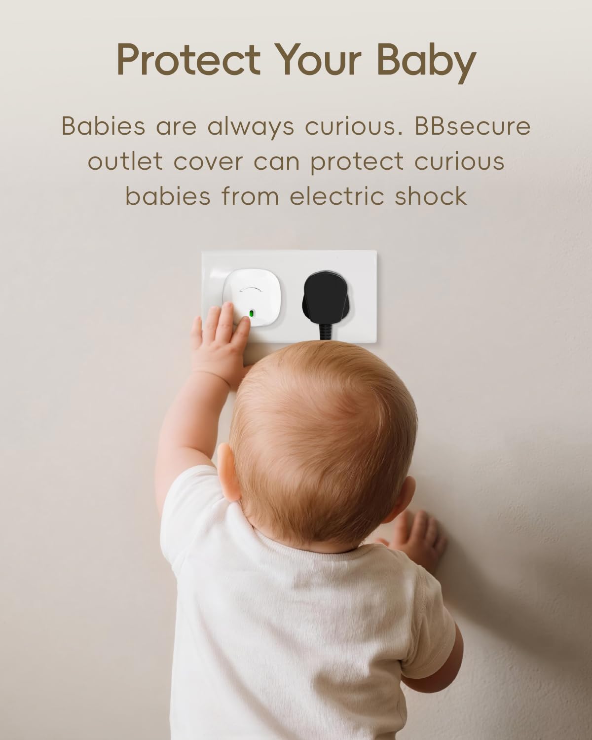 BBsecure Outlet Covers Baby Proofing - 40 Pack - Baby Safety - BBsecure ...
