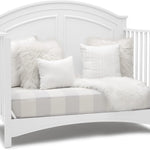 Delta Children Perry 6-in-1 Convertible Crib - Greenguard Gold Certified, Bianca White