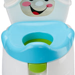 Fisher-Price Toddler Toilet Learn-to-Flush Potty Training Seat with Lights Sounds Phrases and Removable Potty Ring