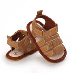 myppgg Baby Boys Summer Sandals Non-Slip Soft Sole Infant Slippers Cotton Crib Shoes for Toddler First Walkers