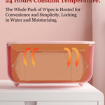 Wipe Warmer - 2025 New Premium Baby Wet Wipes Dispenser, Baby Wipe Warmer for Home Use - Essential Calentador De Wipes para Bebes - Travel Friendly with Direct Plug-in Power Supply