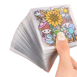10Pcs Cute Cartoon Patterns DIY Notebook Decoration Scrapbook Stickers Water Cup Stickers Decor