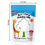 ifergoo Modeling Clay, 24/36 Colors Air Dry Clay Best Gift for Kids, Super Light Magic Clay with Sculpting Tools and Project, No-Sticky and Non-Toxic (White Color)