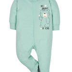 Gerber Baby Boys' 4 Pack Sleep 'N Play Footie, Bear, Newborn