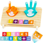 Montessori Toys for 3 4 5 Year Old,Double-Sided Preschool Learning Toys for Toddlers age 2-4,Educational Math manipulatives Number Counting Blocks for Kids,Christmas Stocking Stuffers for Boys Girls
