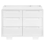 Babyletto Yuzu 6-Drawer Dresser in White with Over 10-Inch Drawer Depth, Greenguard Gold Certified