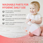 BabySmile – Baby Nasal Aspirator for S-504 Models | BPA-Free Electric Nose Cleaner for Mucus, Snot & Boogers | Simple Controls & Easy-to-Clean Parts | Infant & Toddler Nose Care