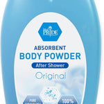 MED PRIDE 100% Talc-Free Cornstarch Dusting Powder for Women Paraben-Free Soothing Odor & Moisture Protection (Lavender 13 Ounce (Pack of 1))