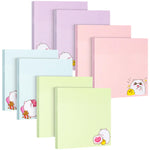 Mr. Pen- Aesthetic Sticky Notes, 3"x3", 8 Pads, 400 Sheets, 4 Designs, Cute Bear Sticky Notes, Self-Stick Note Pads Aesthetic, Perfect for Office, School, Home, Study & Organization